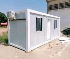 Contentor Escritório|Pré-fabricado | Equipado com casa de banho.